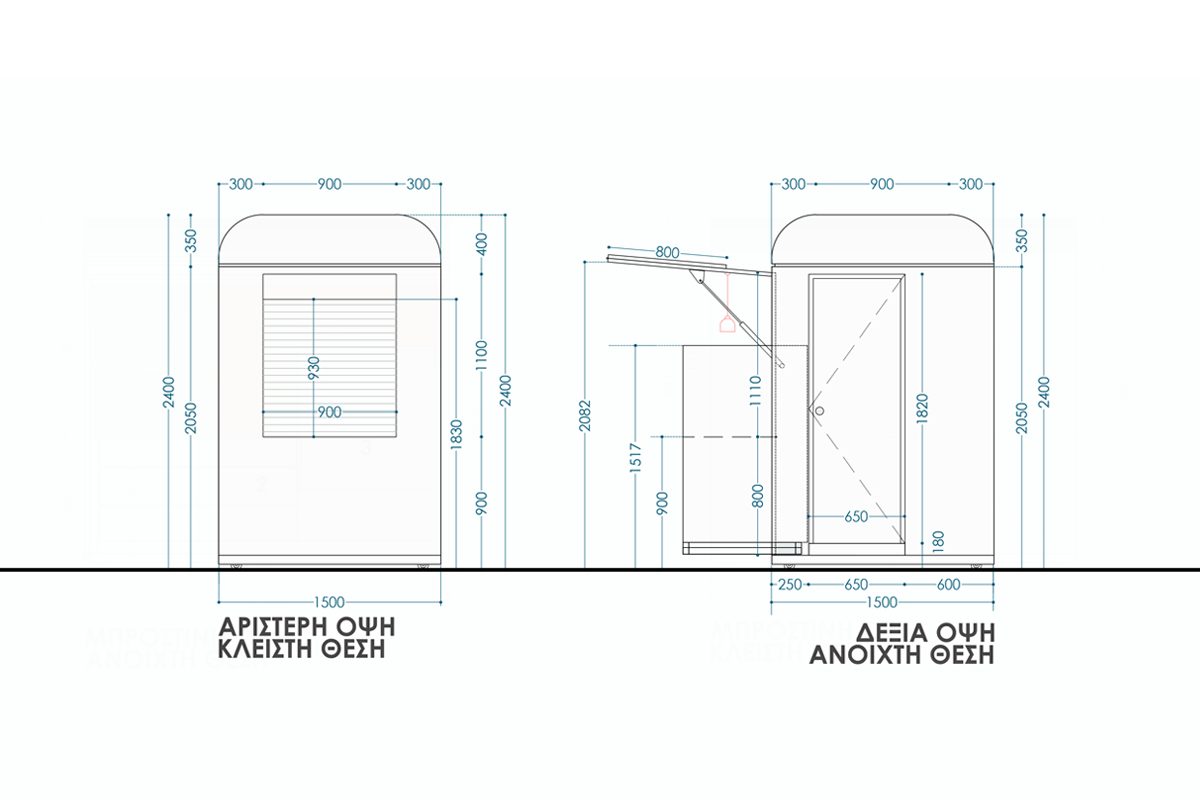 κινητά περίπτερα