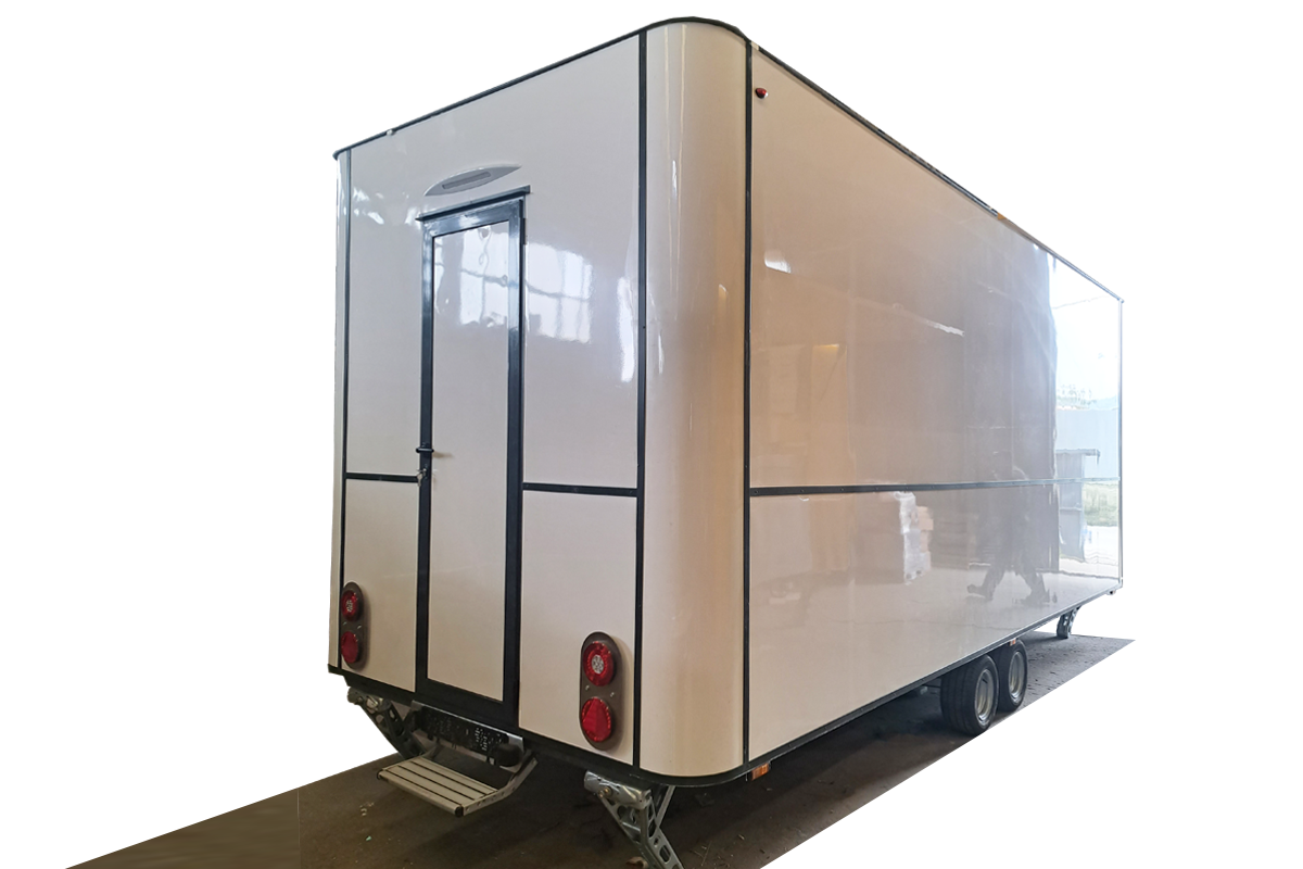 Κατασκευή ρυμουλκούμενης Καντίνας CAHEEBA