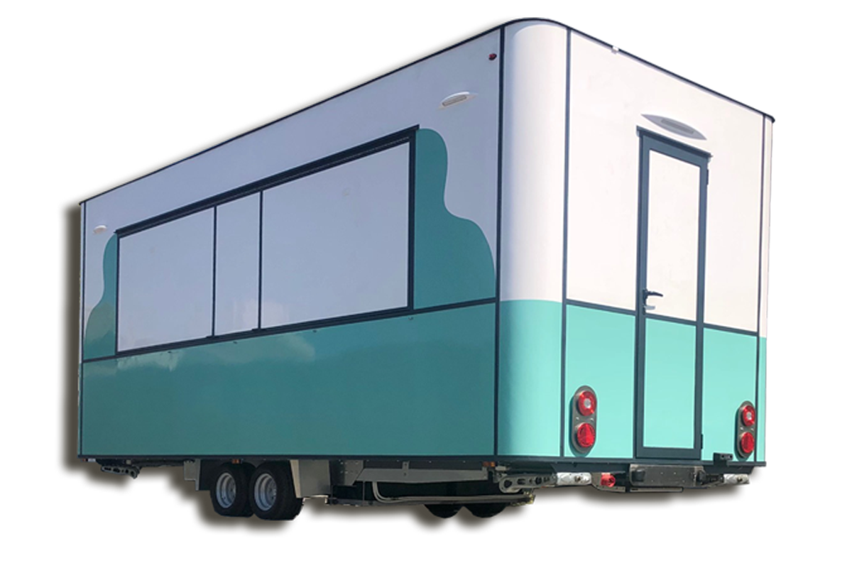 Κατασκευή ρυμουλκούμενης Καντίνας CAHEEBA