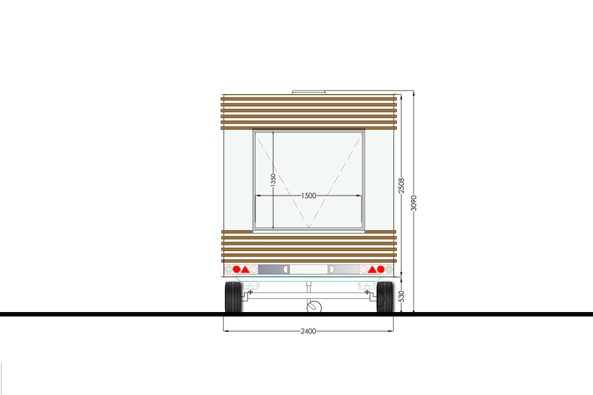 Κατασκευή ρυμουλκούμενης Καντίνας CAHEEBA